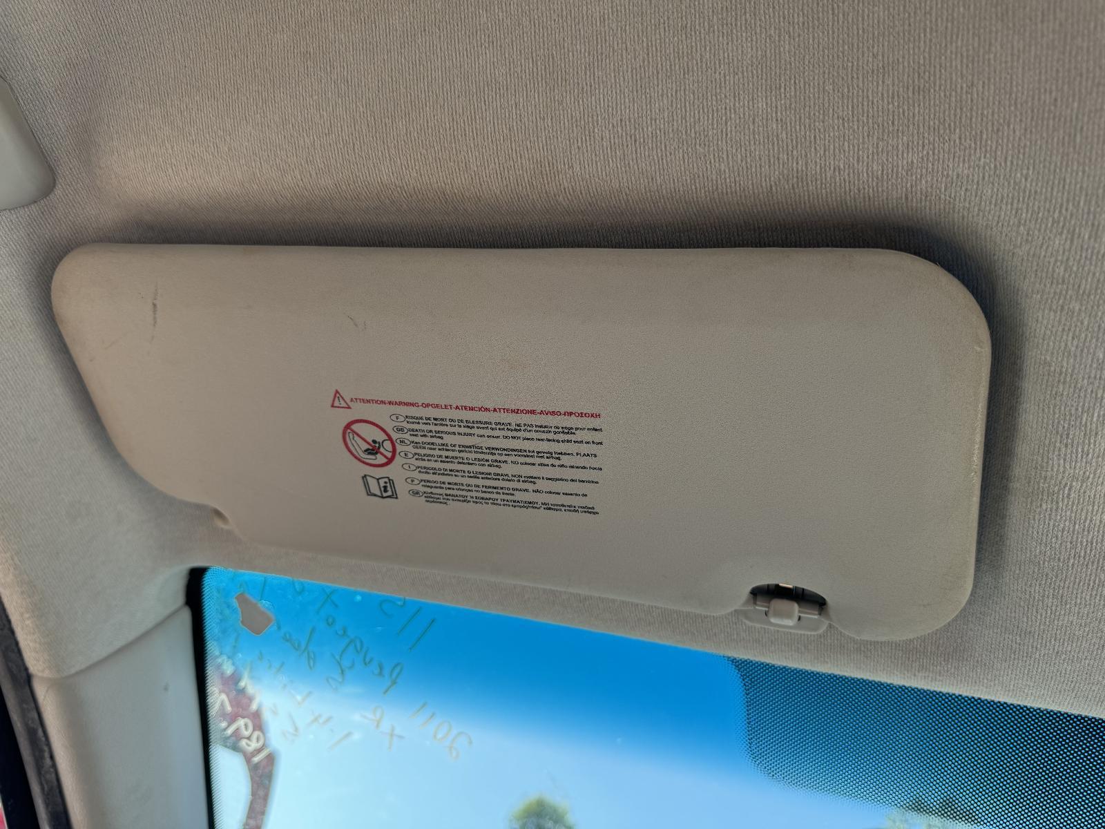 View Auto part Sunvisor PEUGEOT 207 2011
