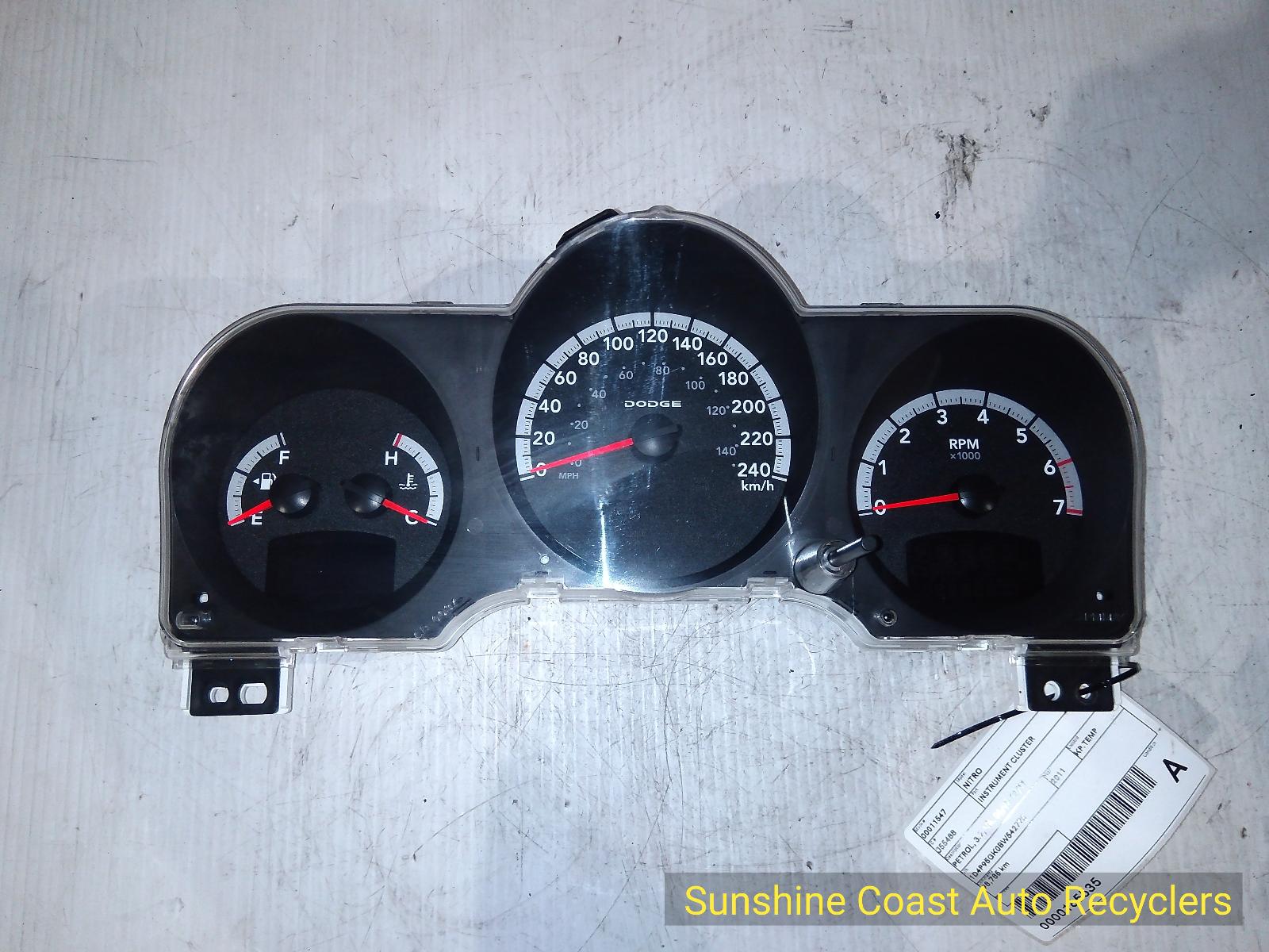 View Auto part Instrument Cluster DODGE NITRO 2011