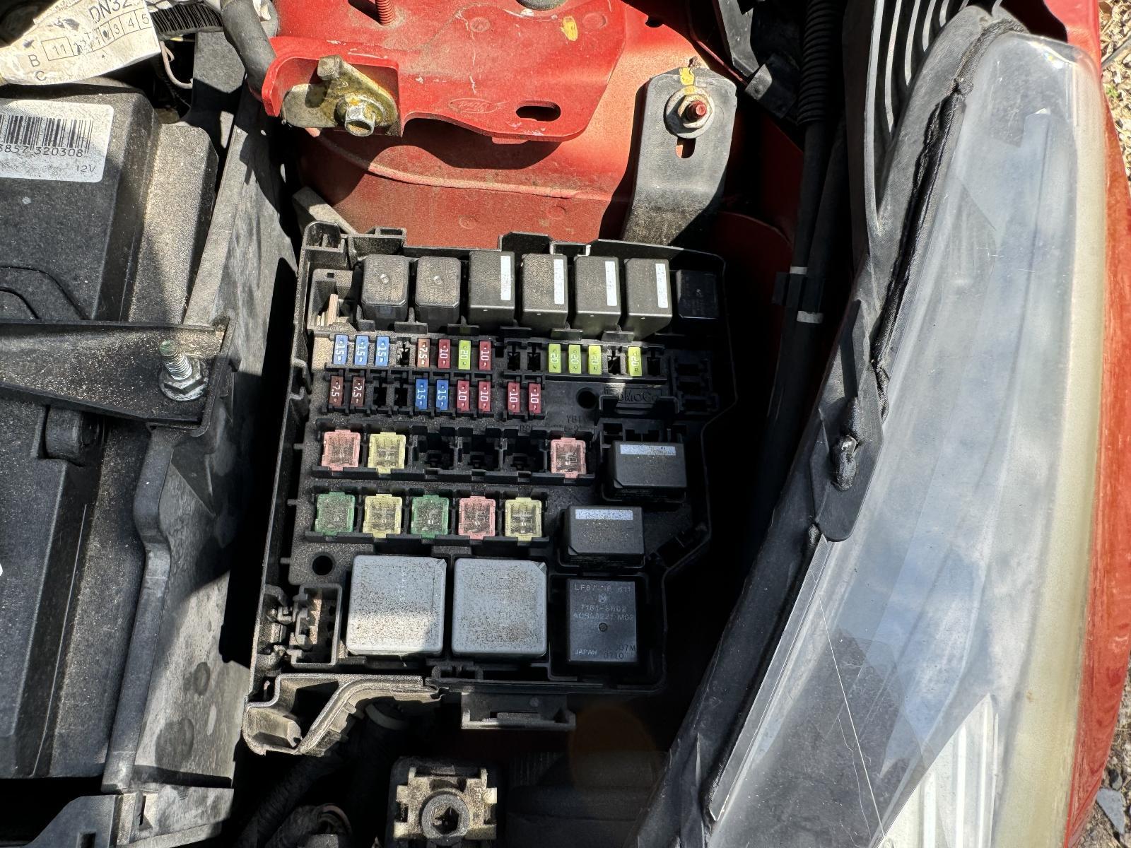 View Auto part Fuse Box FORD FIESTA 2012