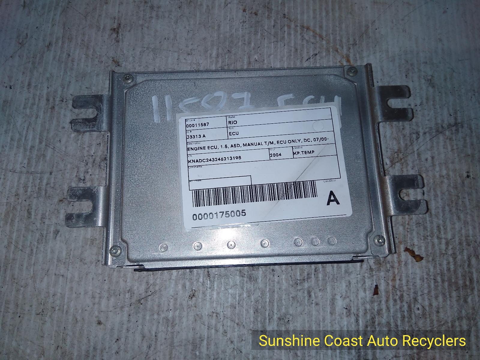 View Auto part Ecu KIA RIO 2004
