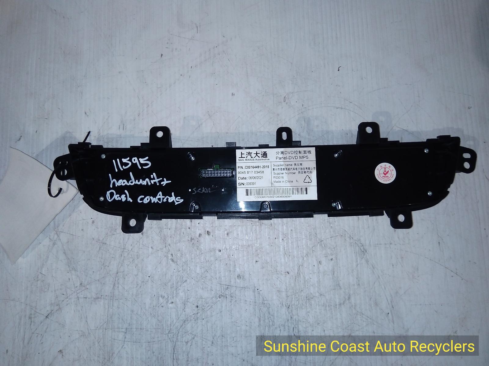 2021 Ldv G10 Radio/Cd/Dvd/Sat/Tv View Auto part Radio/Cd/Dvd/Sat/Tv Ldv G10 2021