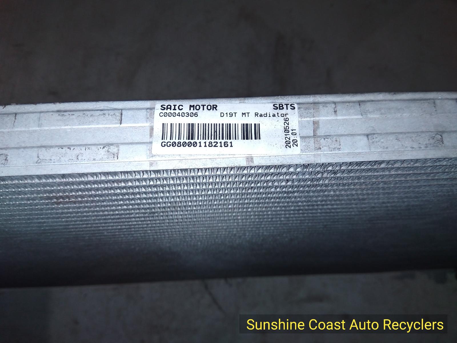 View Auto part Radiator Ldv G10 2021