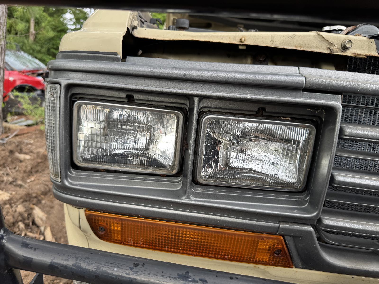 View Auto part Right Headlight Surround TOYOTA LANDCRUISER 1989