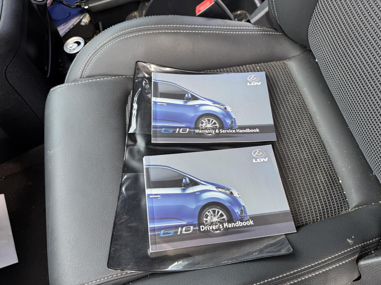 View Auto part Owners Handbook LDV G10 2020