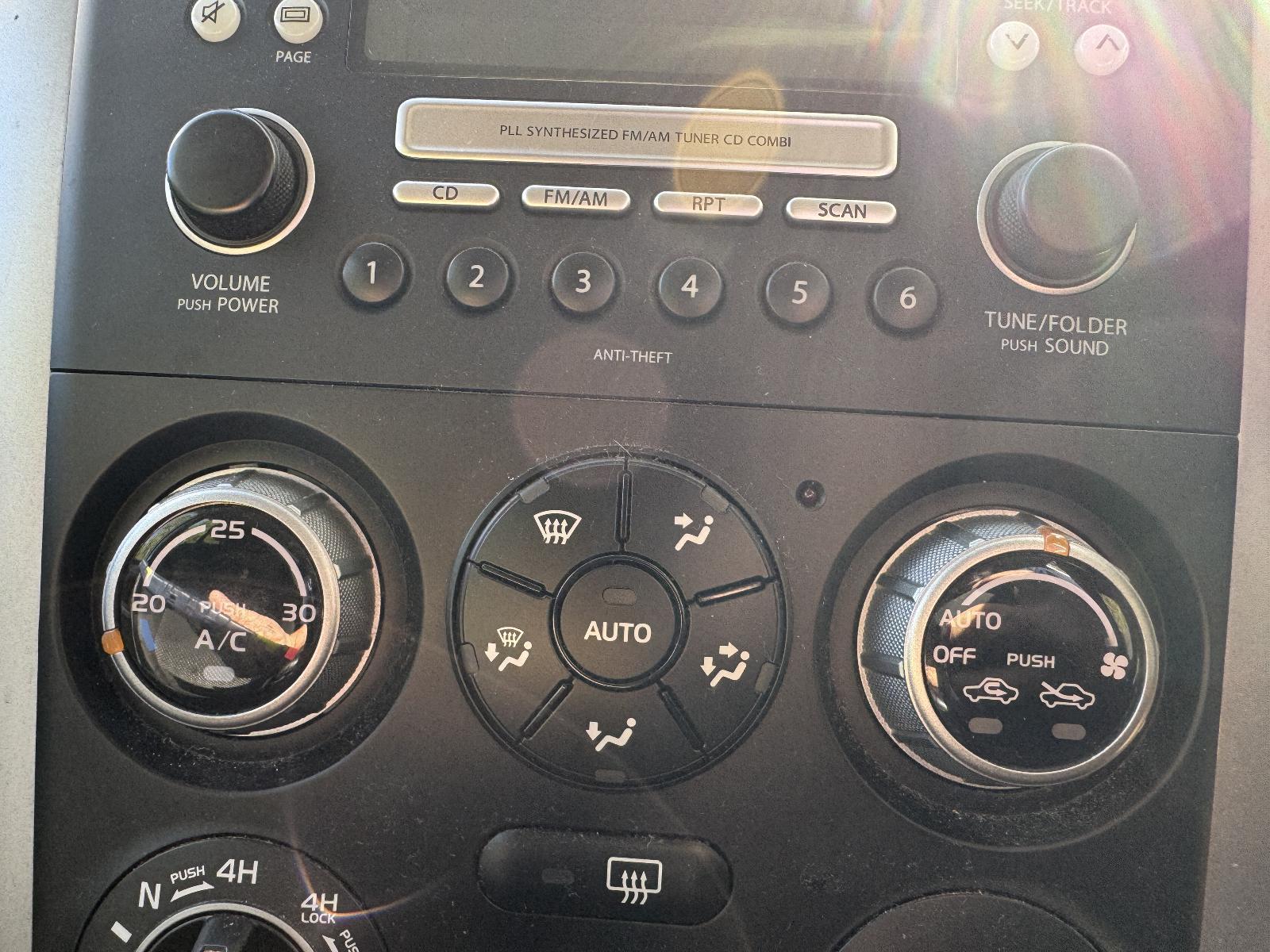 View Auto part Heater/Ac Controls SUZUKI VITARA 2007