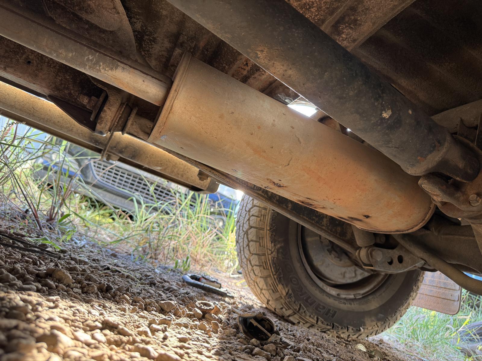 View Auto part Silencer MITSUBISHI PAJERO 1993
