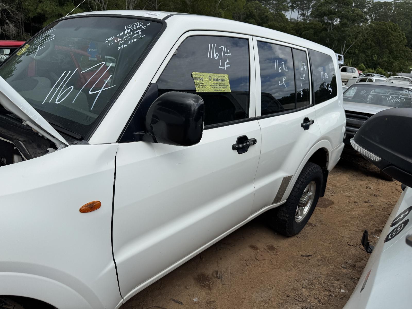 View Auto part Left Front Door MITSUBISHI PAJERO 2002