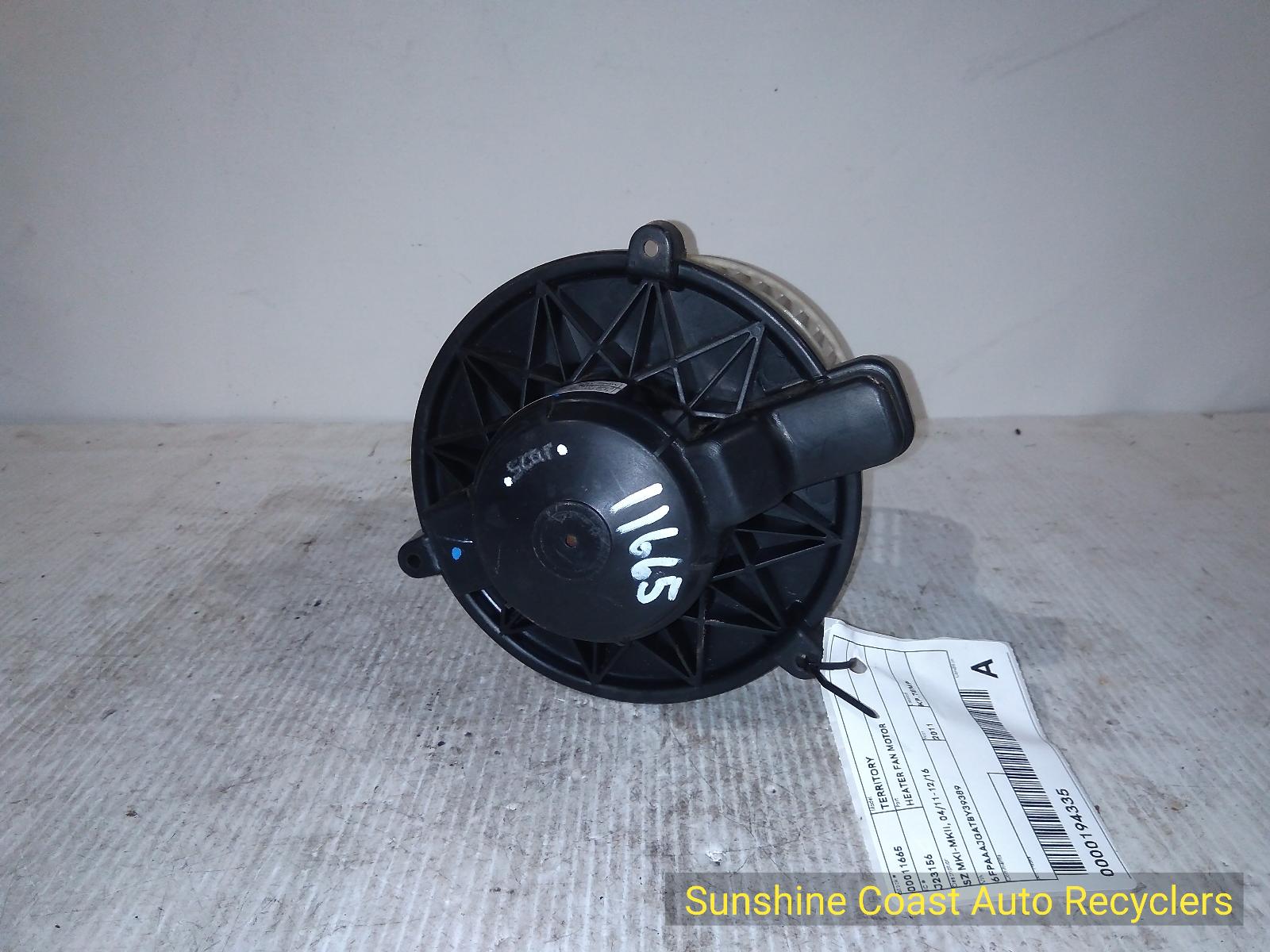 View Auto part Heater Fan Motor FORD TERRITORY 2011