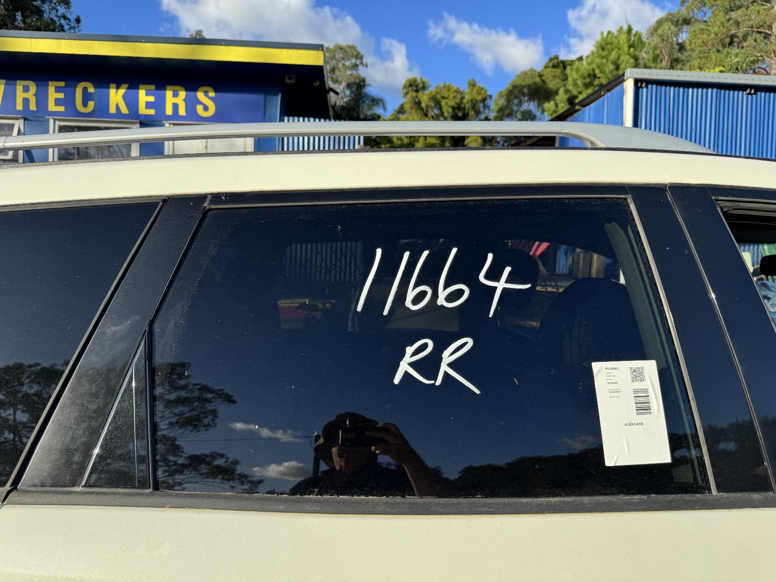 View Auto part Right Rear Door Window NISSAN PATHFINDER 2016