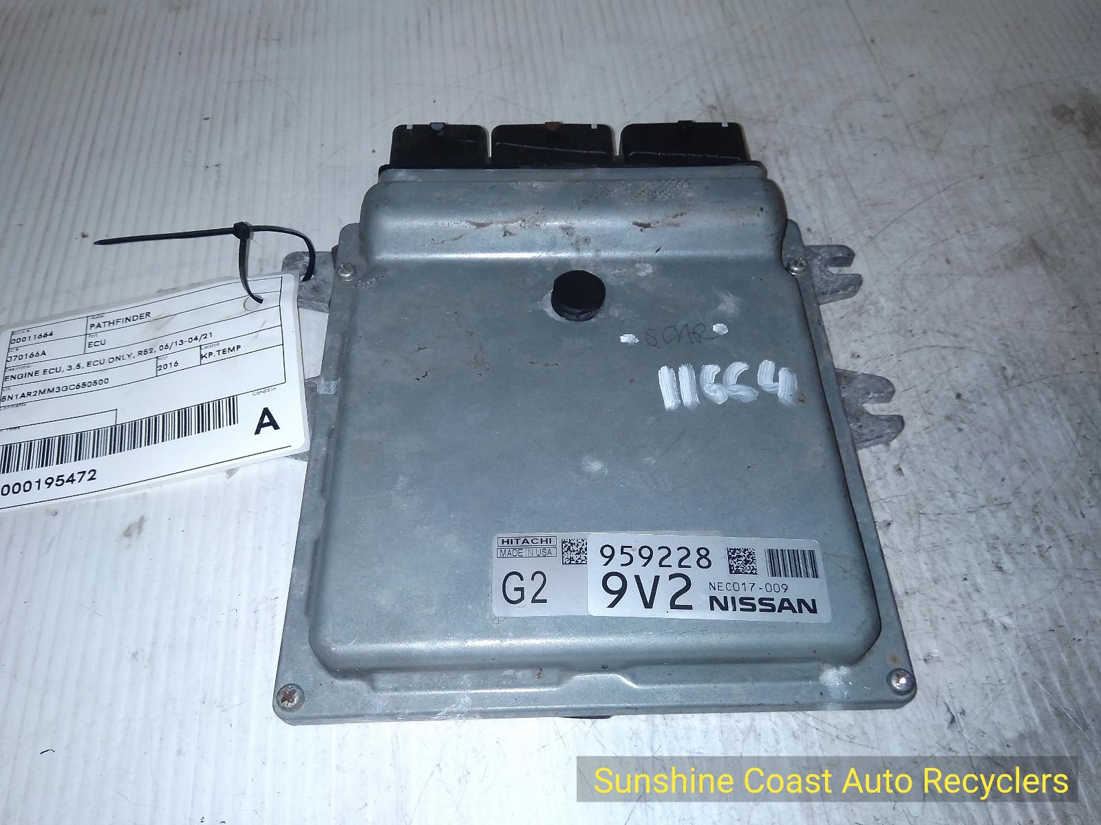 View Auto part Ecu NISSAN PATHFINDER 2016
