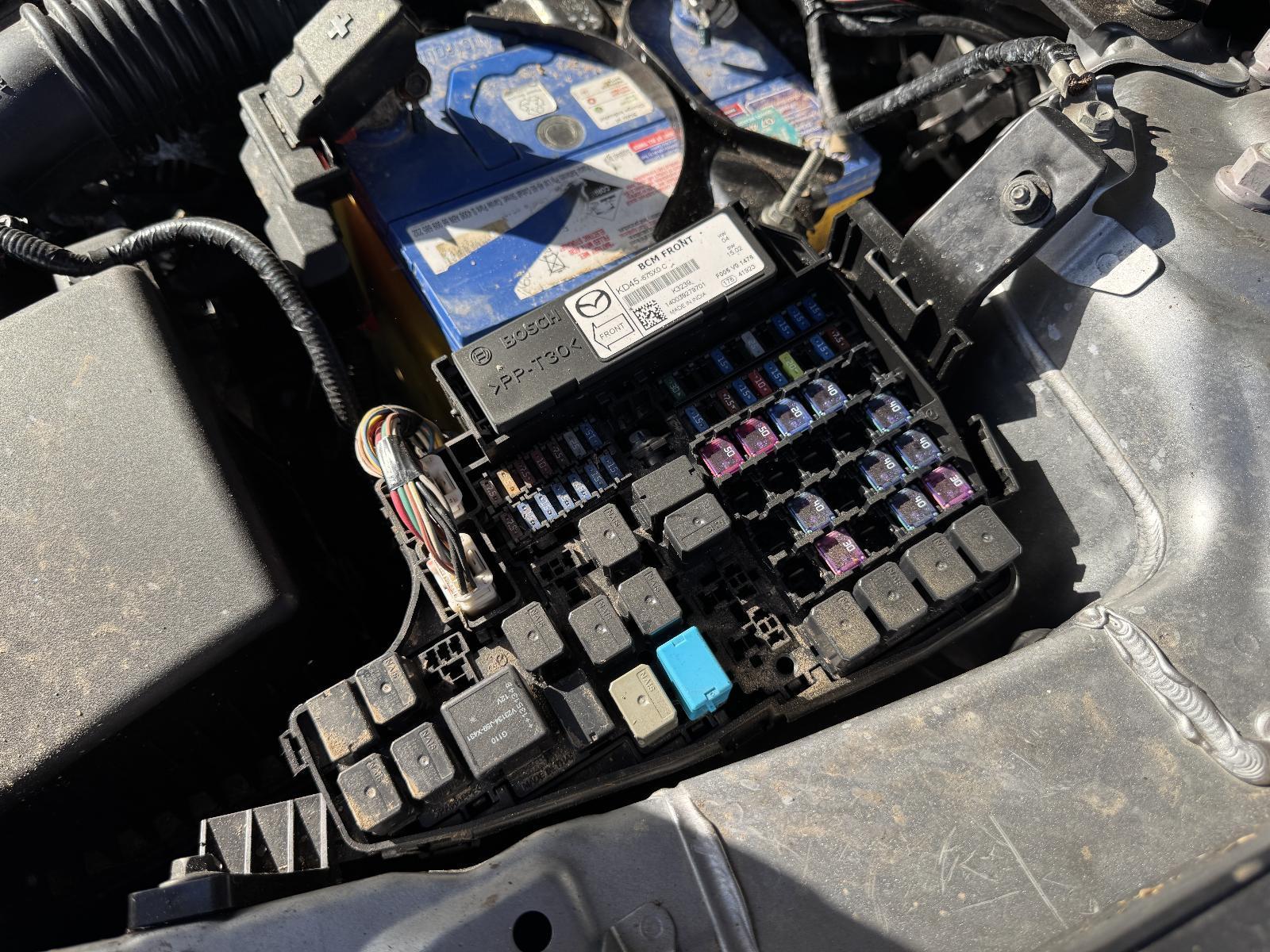 View Auto part Fuse Box MAZDA CX5 2014
