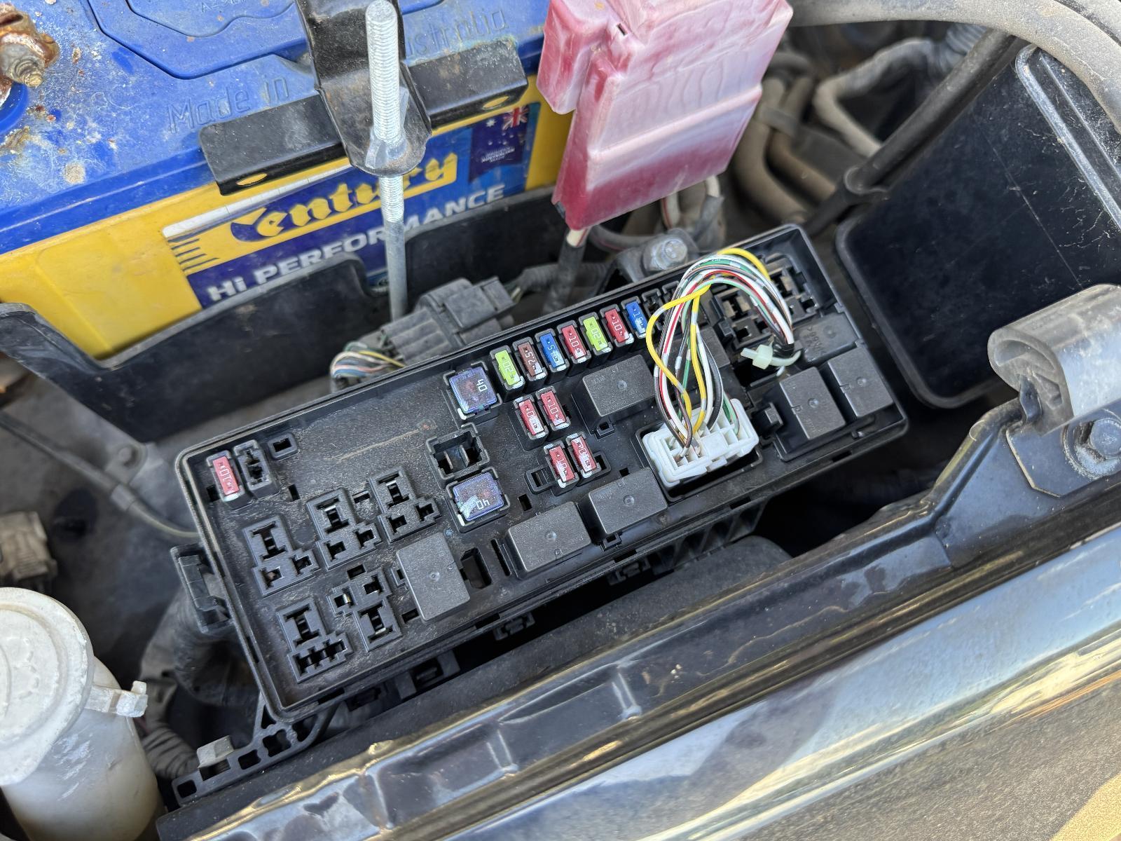 View Auto part Fuse Box MITSUBISHI TRITON 2008