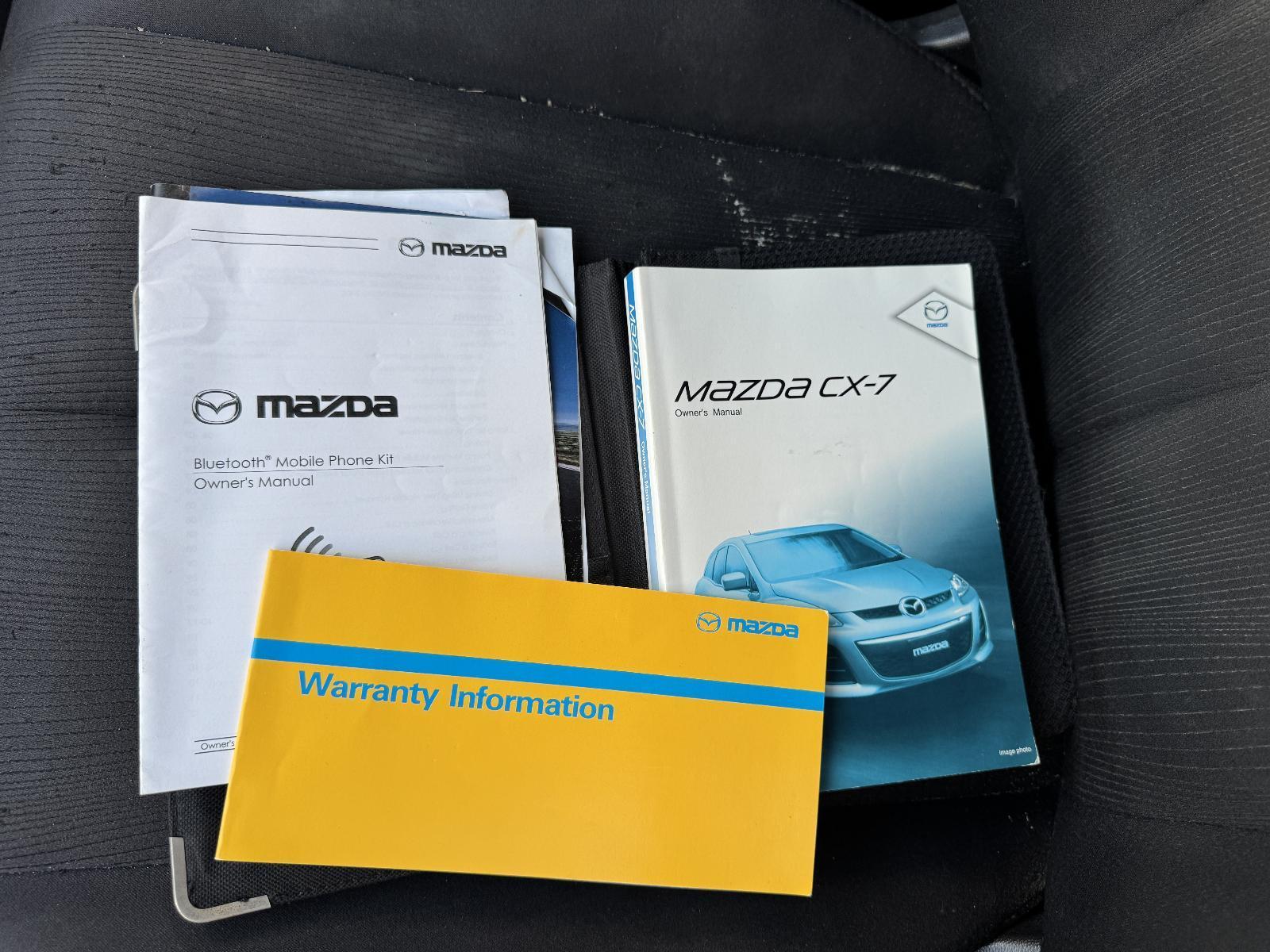 View Auto part Owners Handbook MAZDA CX7 2011