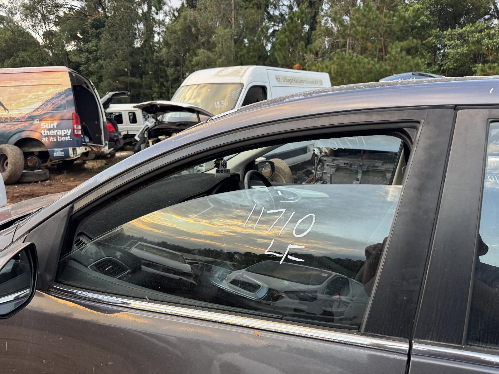 View Auto part Left Front Door Window NISSAN PULSAR 2013