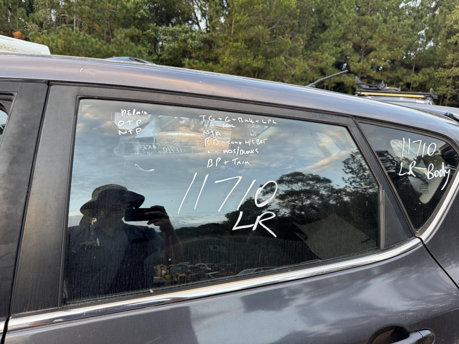 View Auto part Left Rear Door Window NISSAN PULSAR 2013