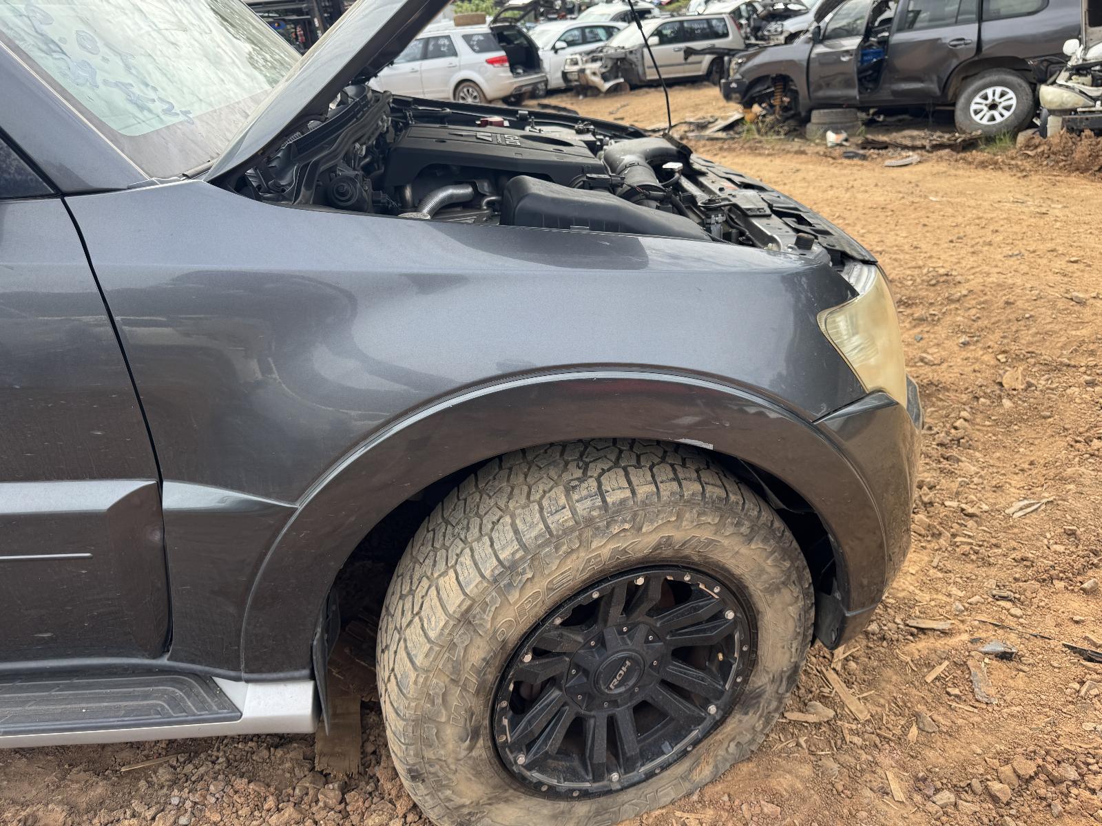 View Auto part Wheel Arch Flare MITSUBISHI PAJERO 2014