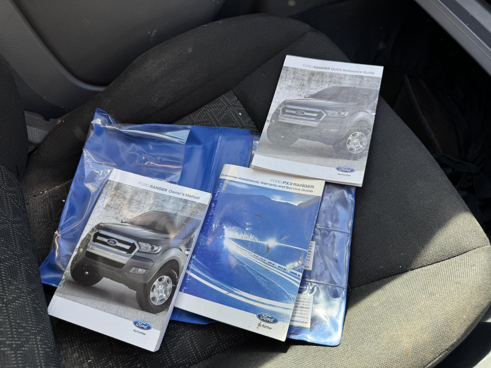View Auto part Owners Handbook FORD RANGER 2015