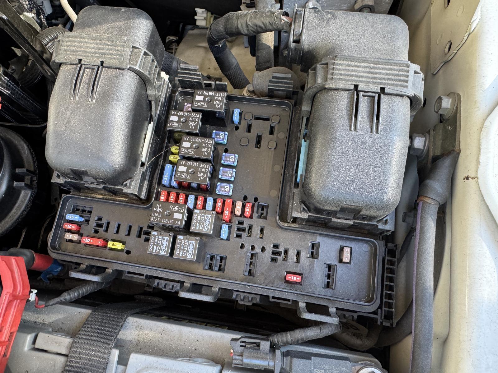 View Auto part Fuse Box FORD RANGER 2015