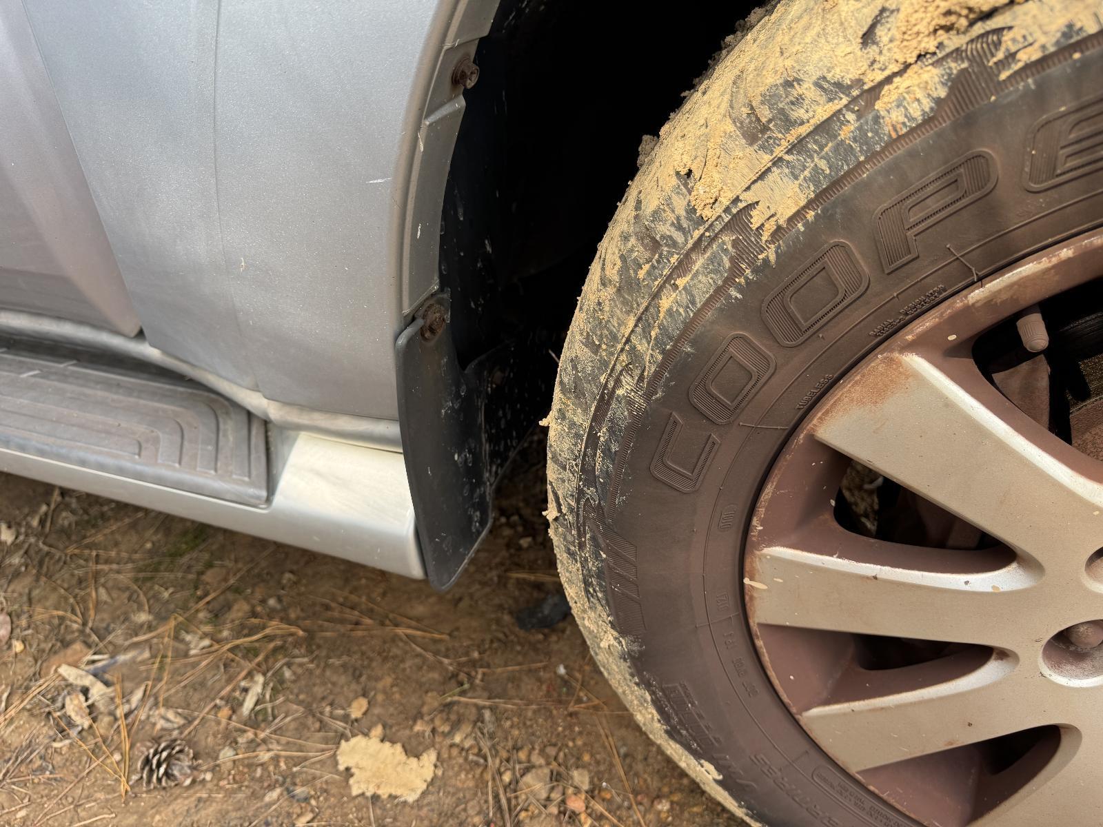 View Auto part Mud Flaps MITSUBISHI PAJERO 2007