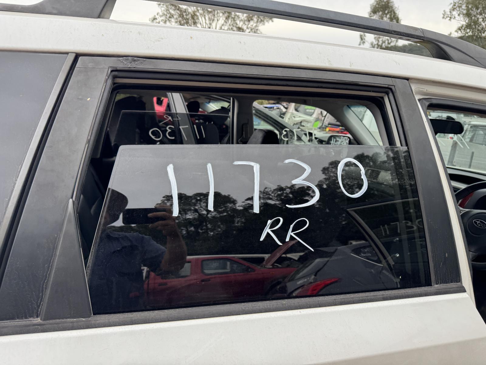 View Auto part Right Rear Door Window SUBARU FORESTER 2009