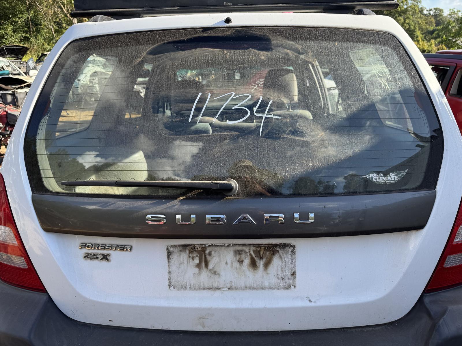 View Auto part Rear Garnish SUBARU FORESTER 2004