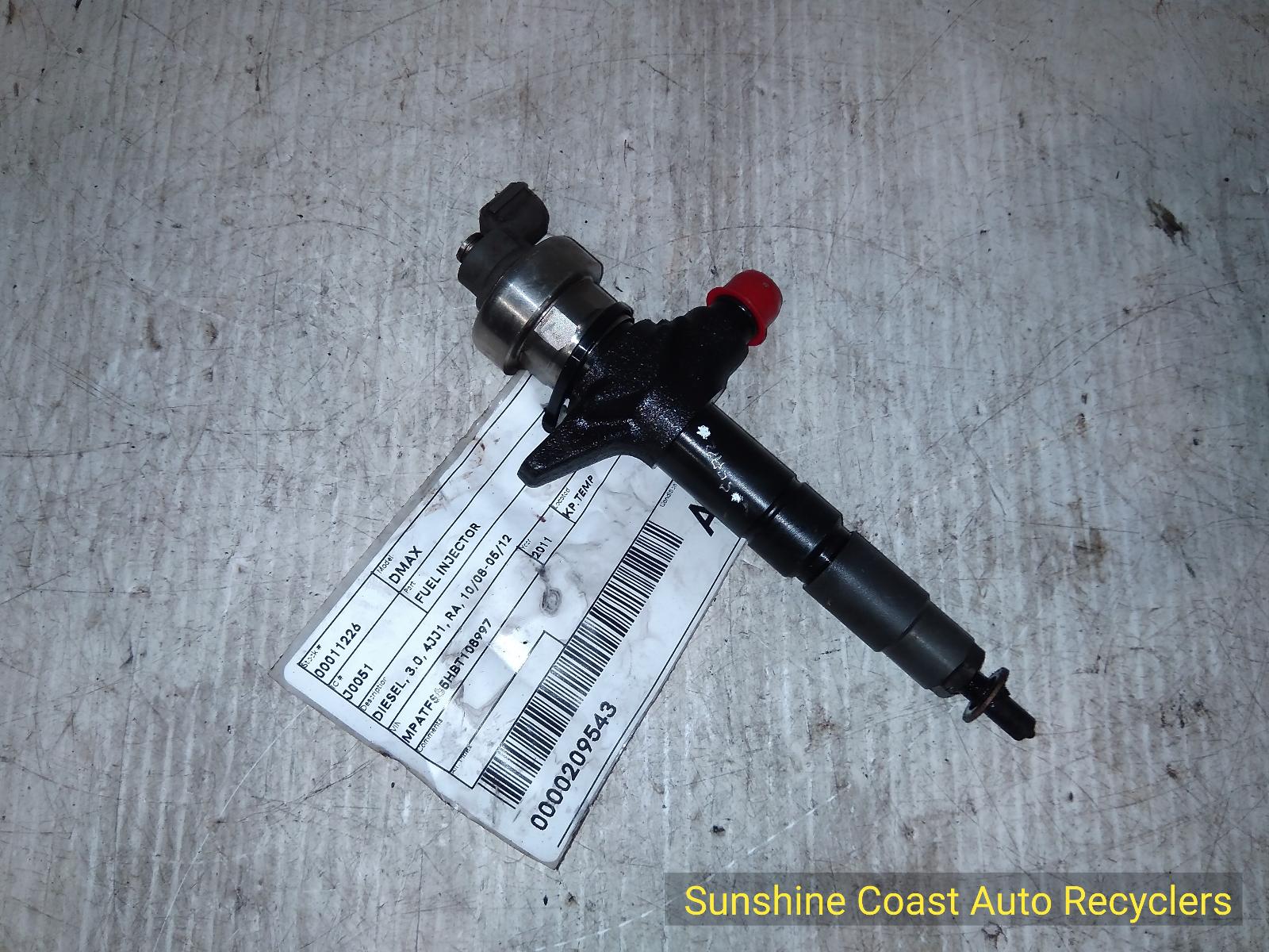 View Auto part Fuel Injector ISUZU DMAX 2011