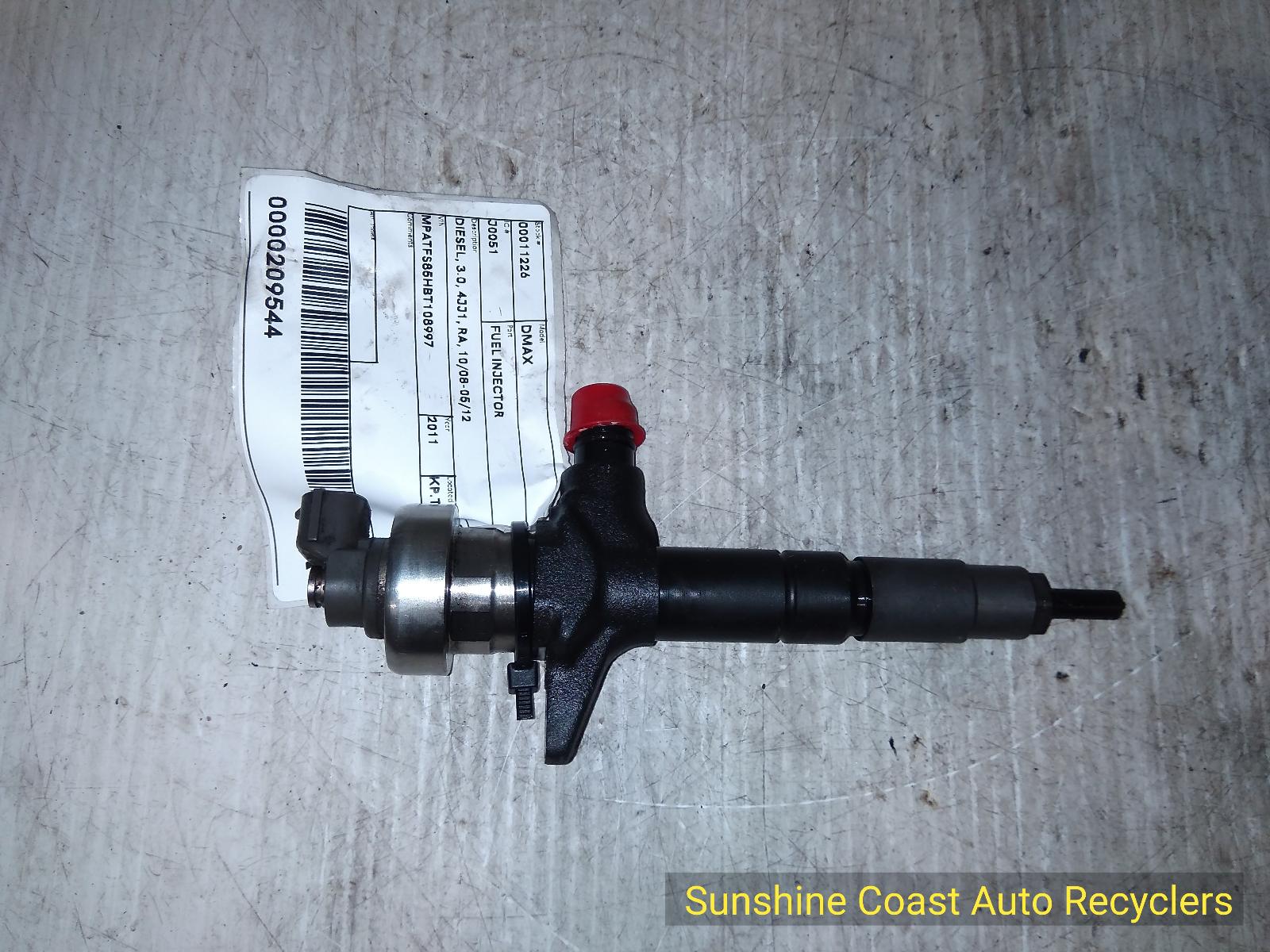 View Auto part Fuel Injector ISUZU DMAX 2011