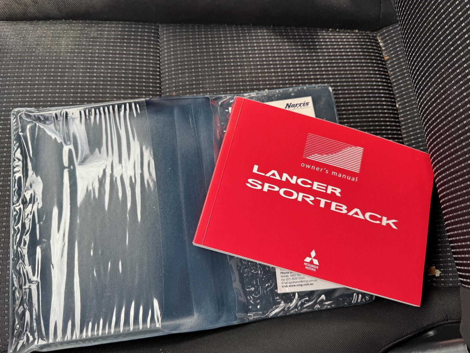 View Auto part Owners Handbook MITSUBISHI LANCER 2010