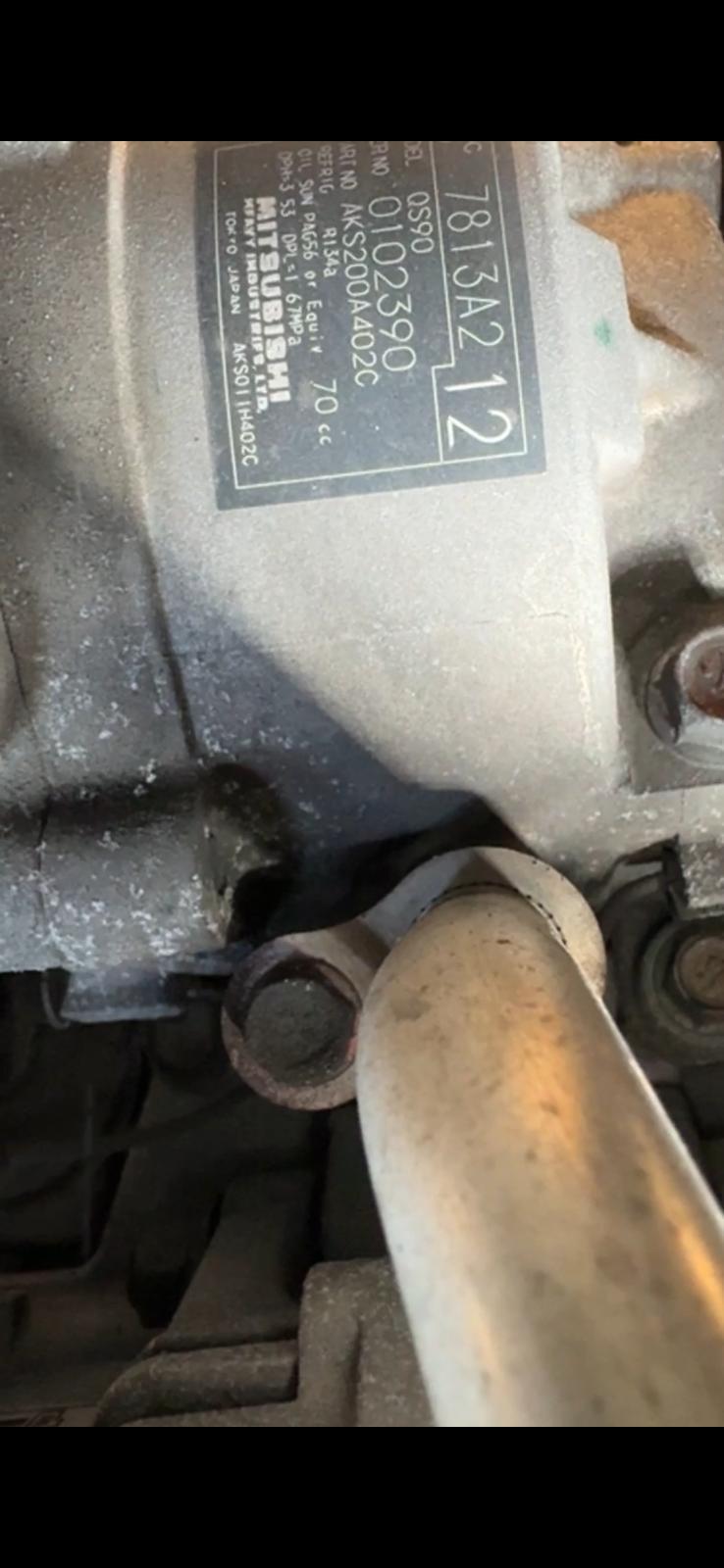 View Auto part A/C Compressor MITSUBISHI LANCER 2010