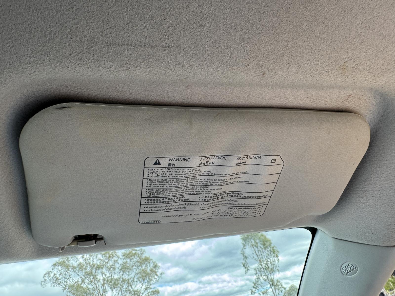 View Auto part Sunvisor MITSUBISHI LANCER 2010