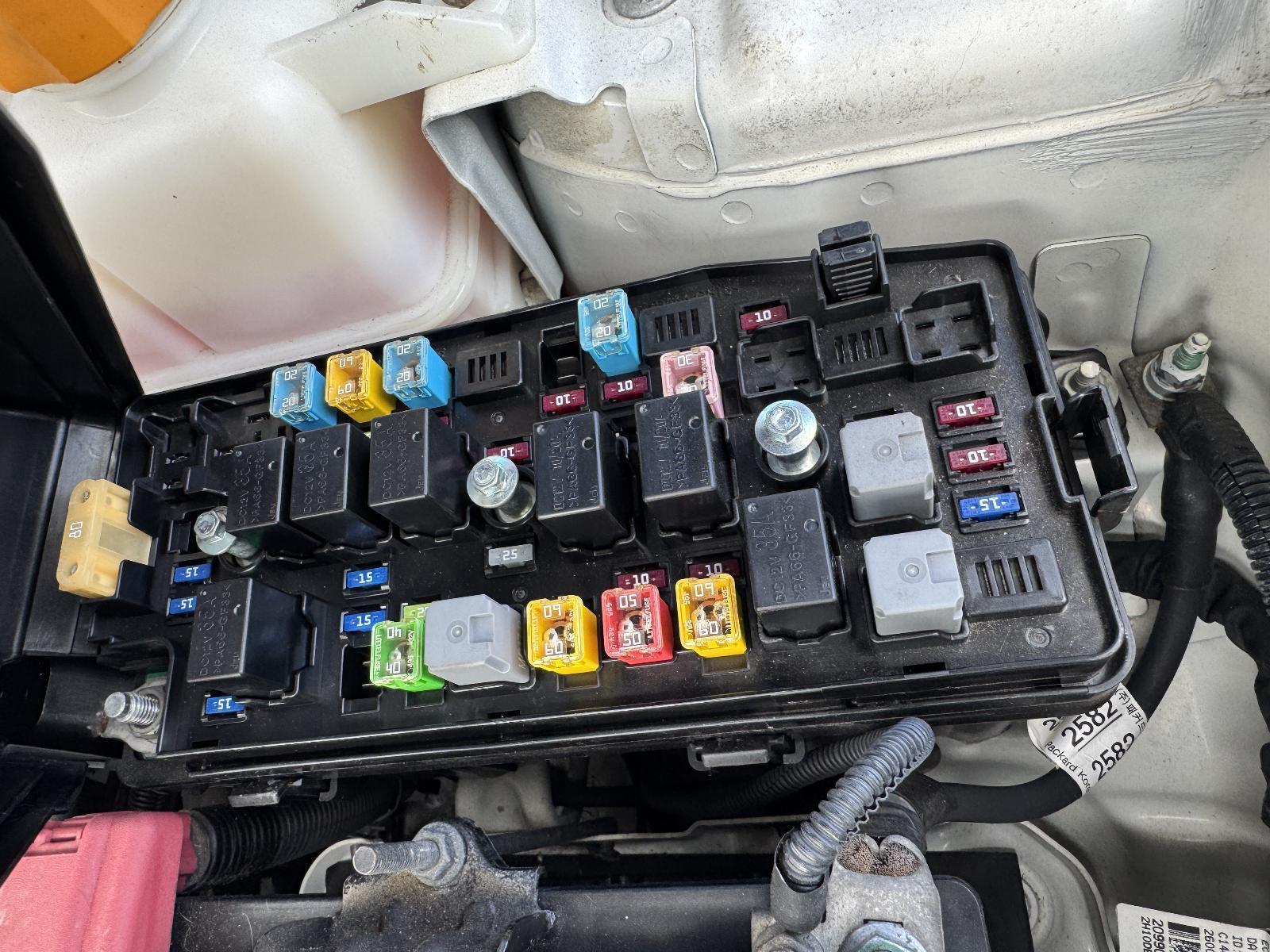 View Auto part Fuse Box HOLDEN CAPTIVA 2012