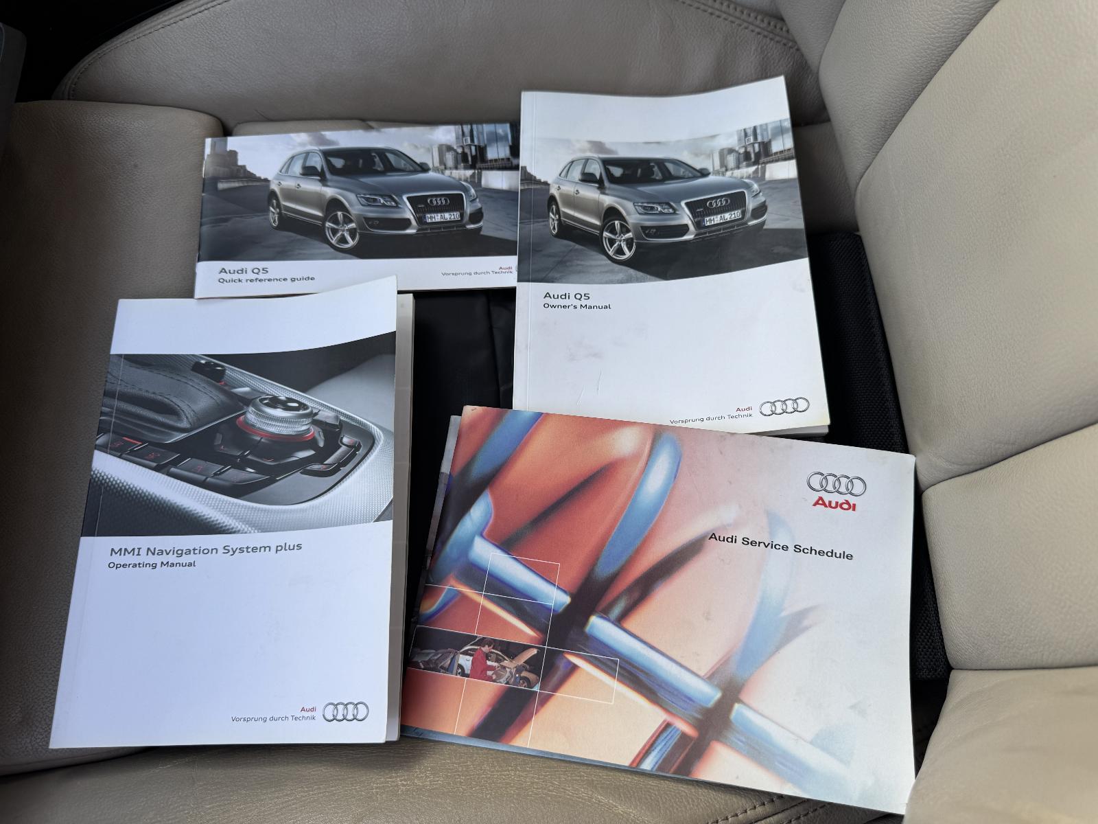 View Auto part Owners Handbook AUDI Q5 2011