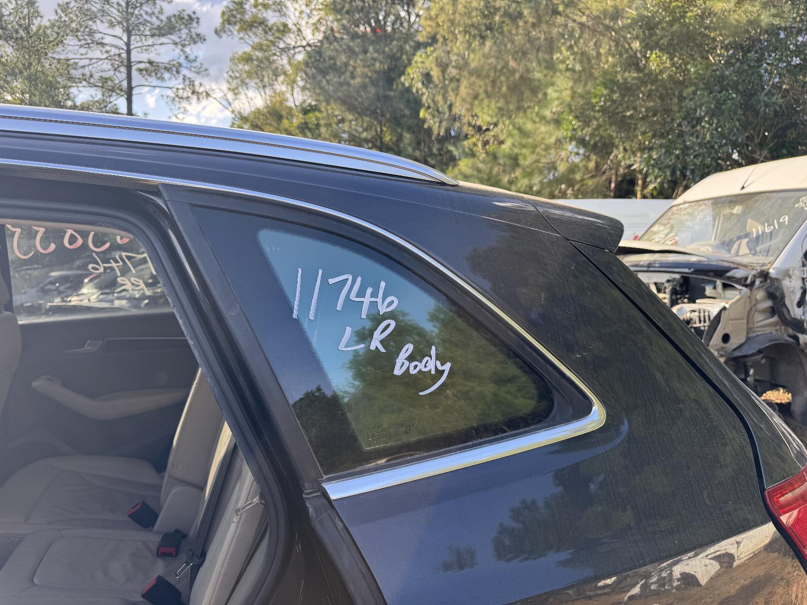 View Auto part Left Rear Side Glass AUDI Q5 2011