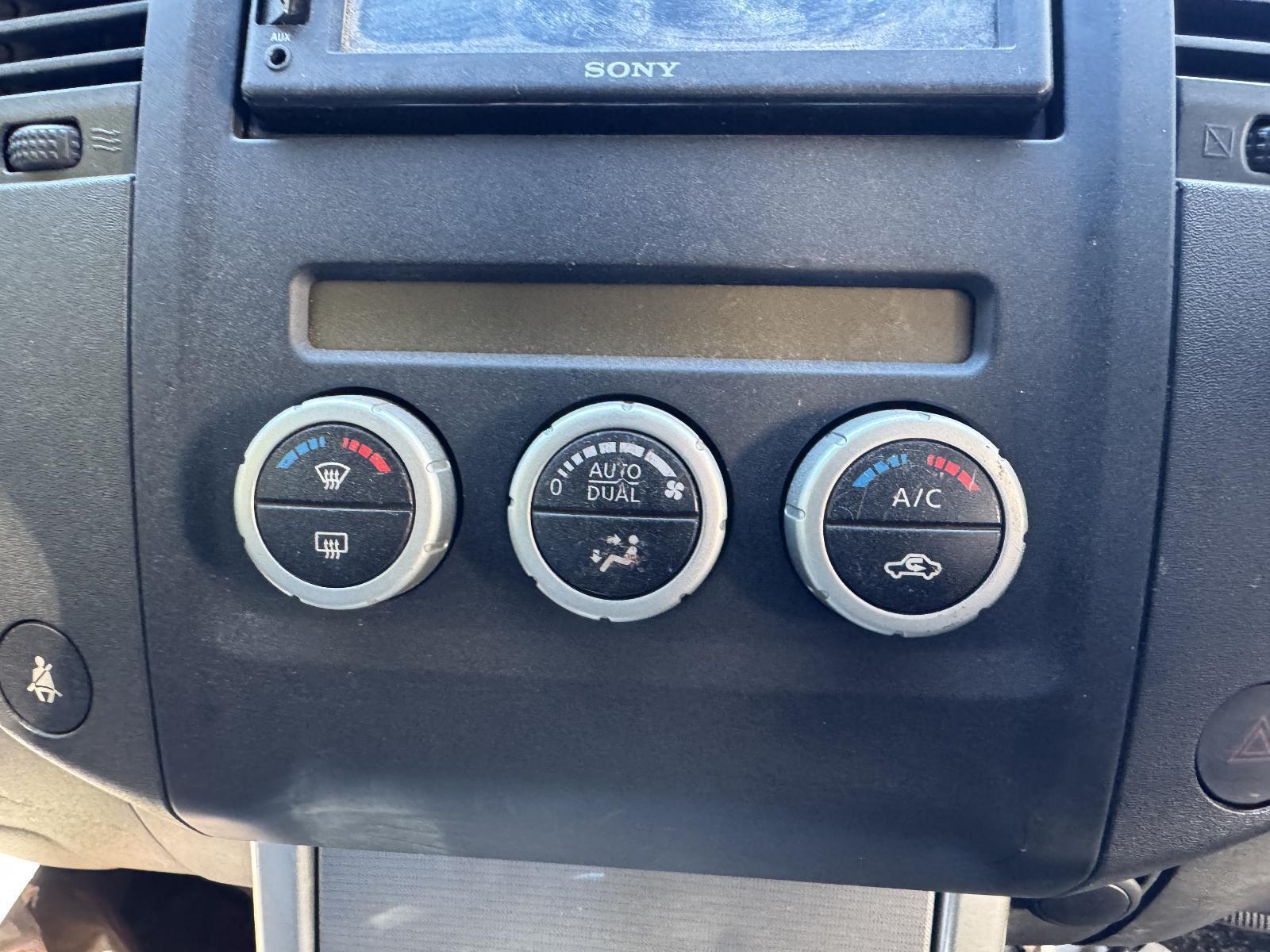 View Auto part Heater/Ac Controls NISSAN PATHFINDER 2010