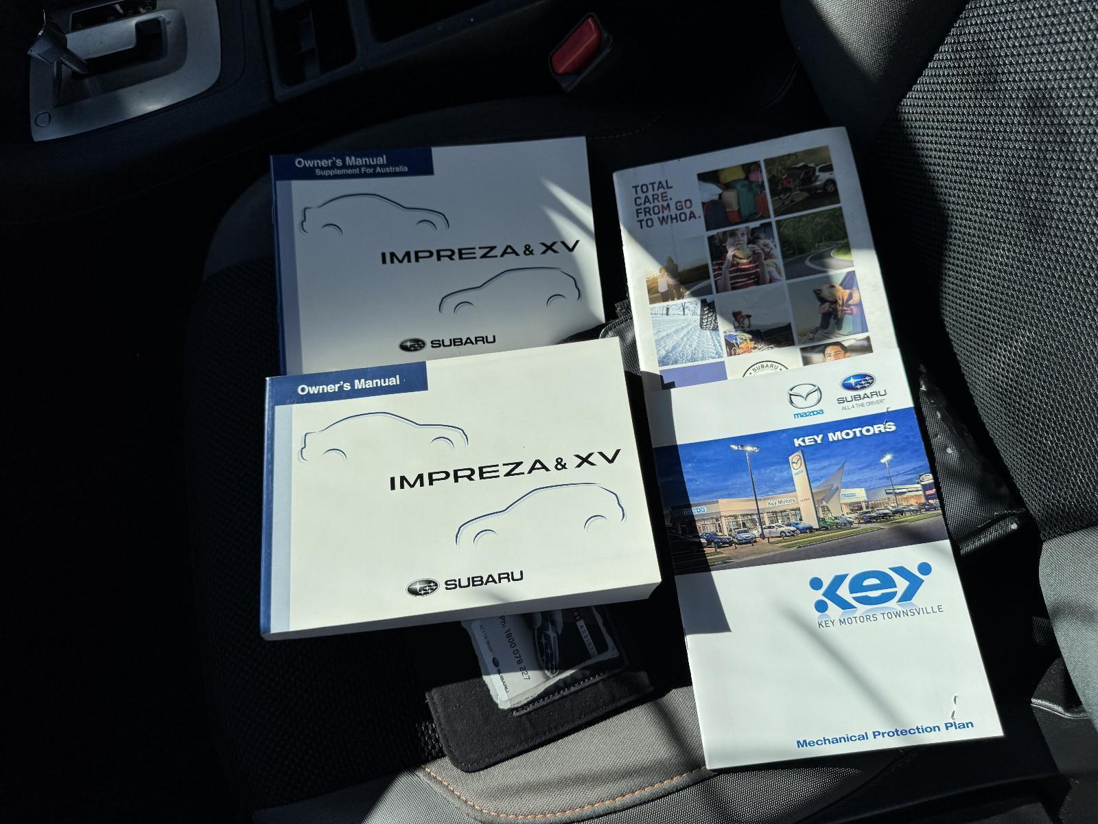 View Auto part Owners Handbook SUBARU XV 2016