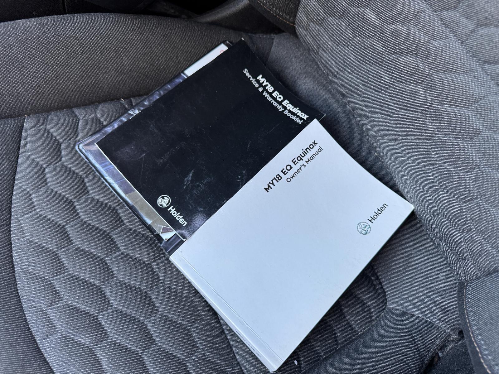 View Auto part Owners Handbook HOLDEN EQUINOX 2018