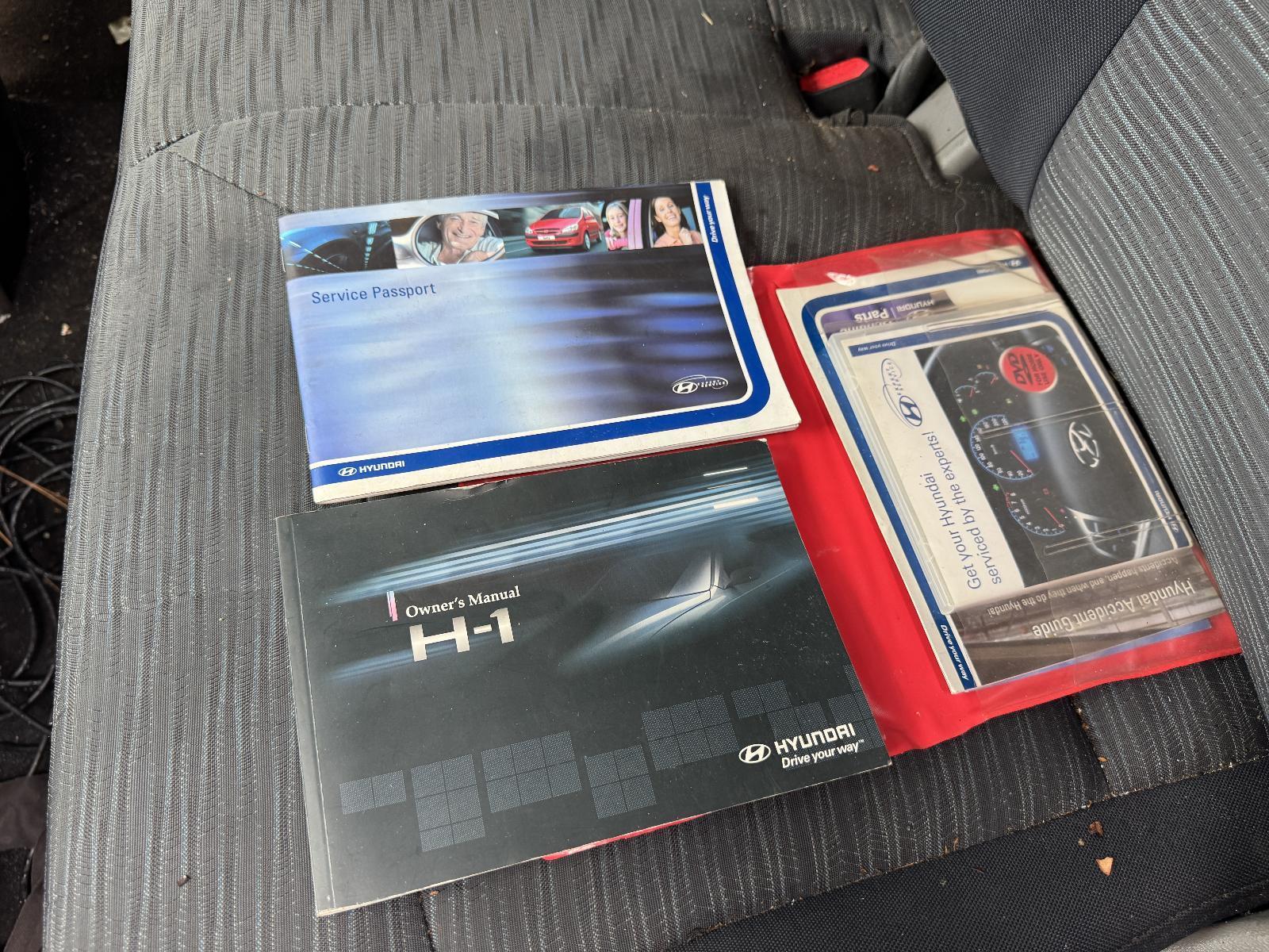 View Auto part Owners Handbook HYUNDAI ILOAD/IMAX 2009