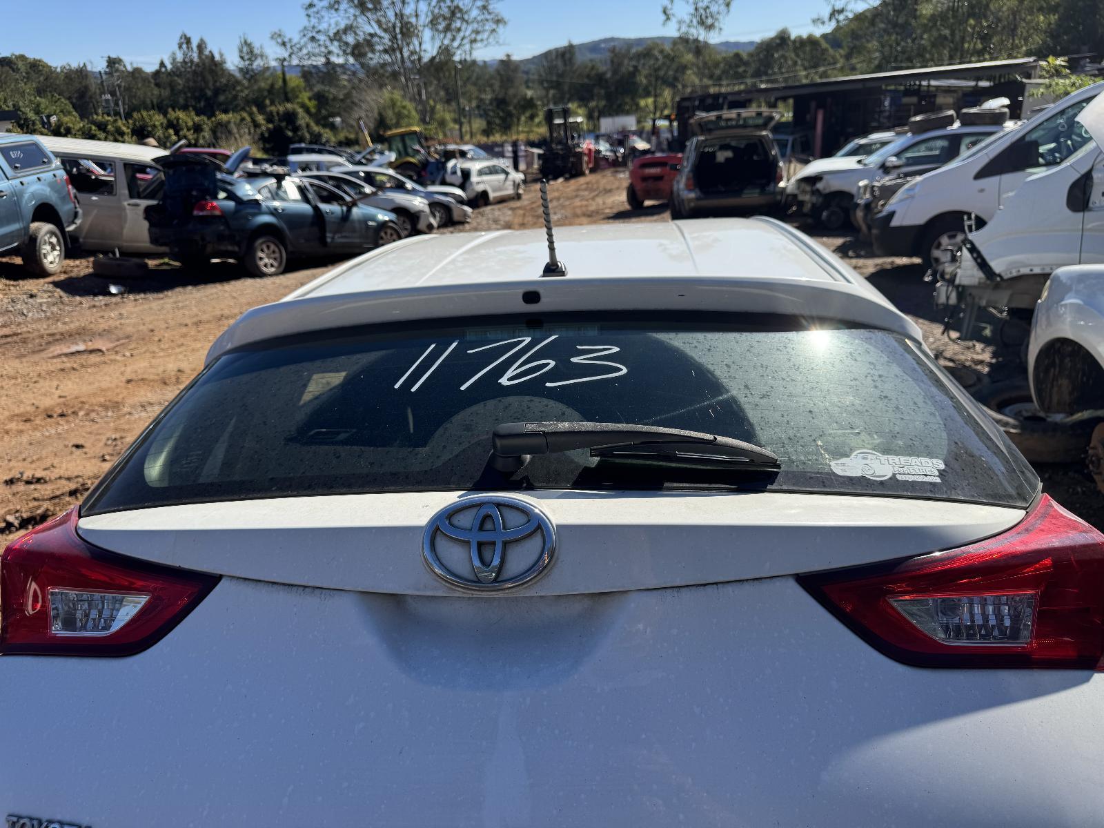 View Auto part Rear Garnish TOYOTA COROLLA 2014