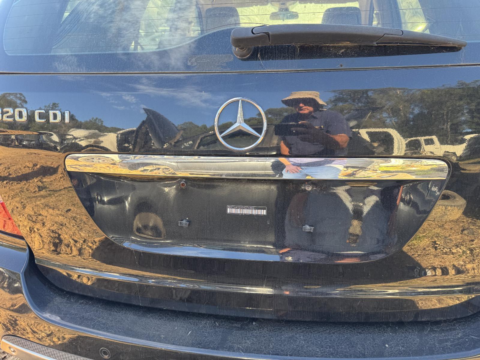 View Auto part Rear Garnish MERCEDES M CLASS 2008