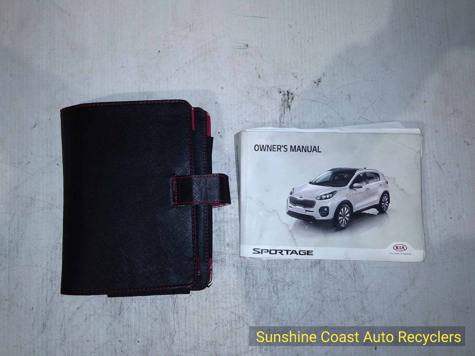 View Auto part Owners Handbook KIA SPORTAGE 2017