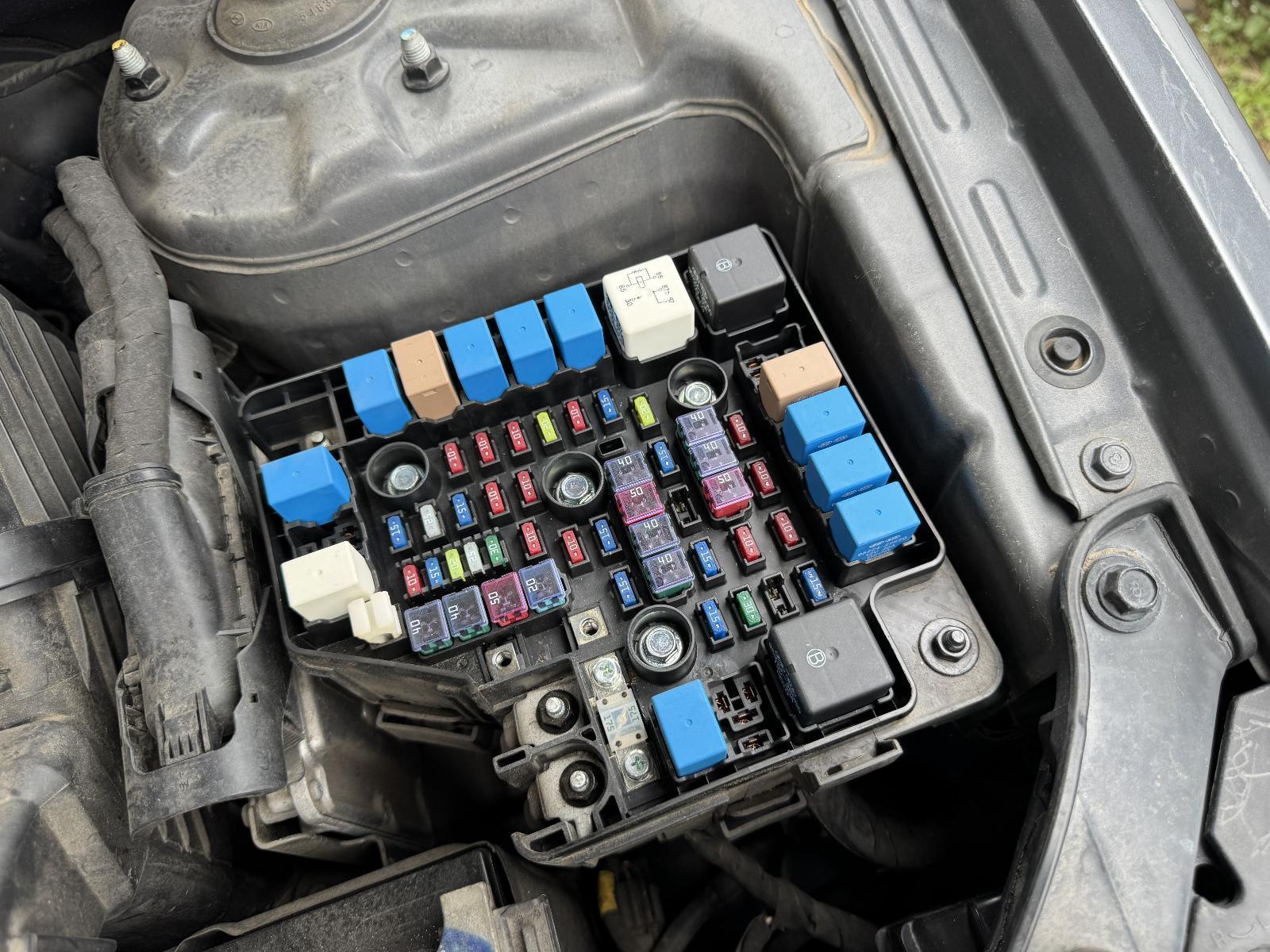 View Auto part Fuse Box HYUNDAI SANTA FE 2011