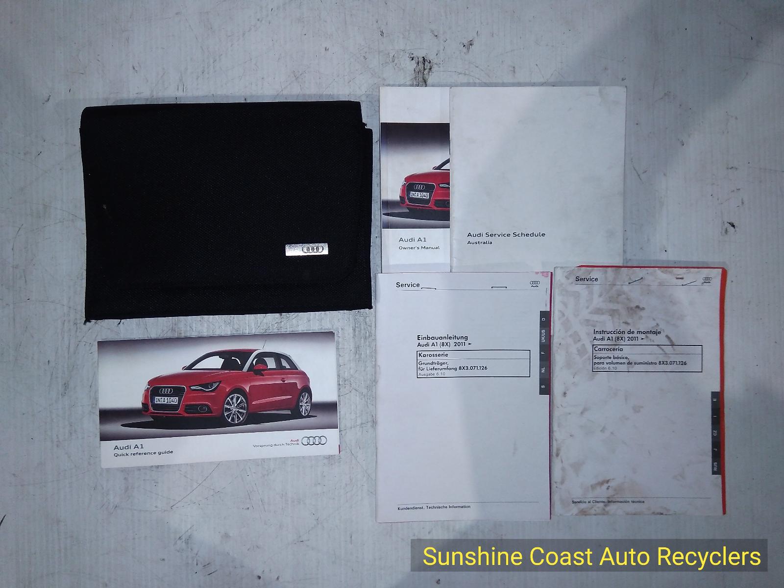 View Auto part Owners Handbook AUDI A1 2011
