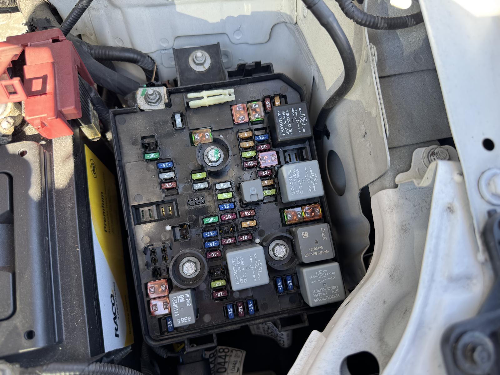 View Auto part Fuse Box HOLDEN TRAX 2017