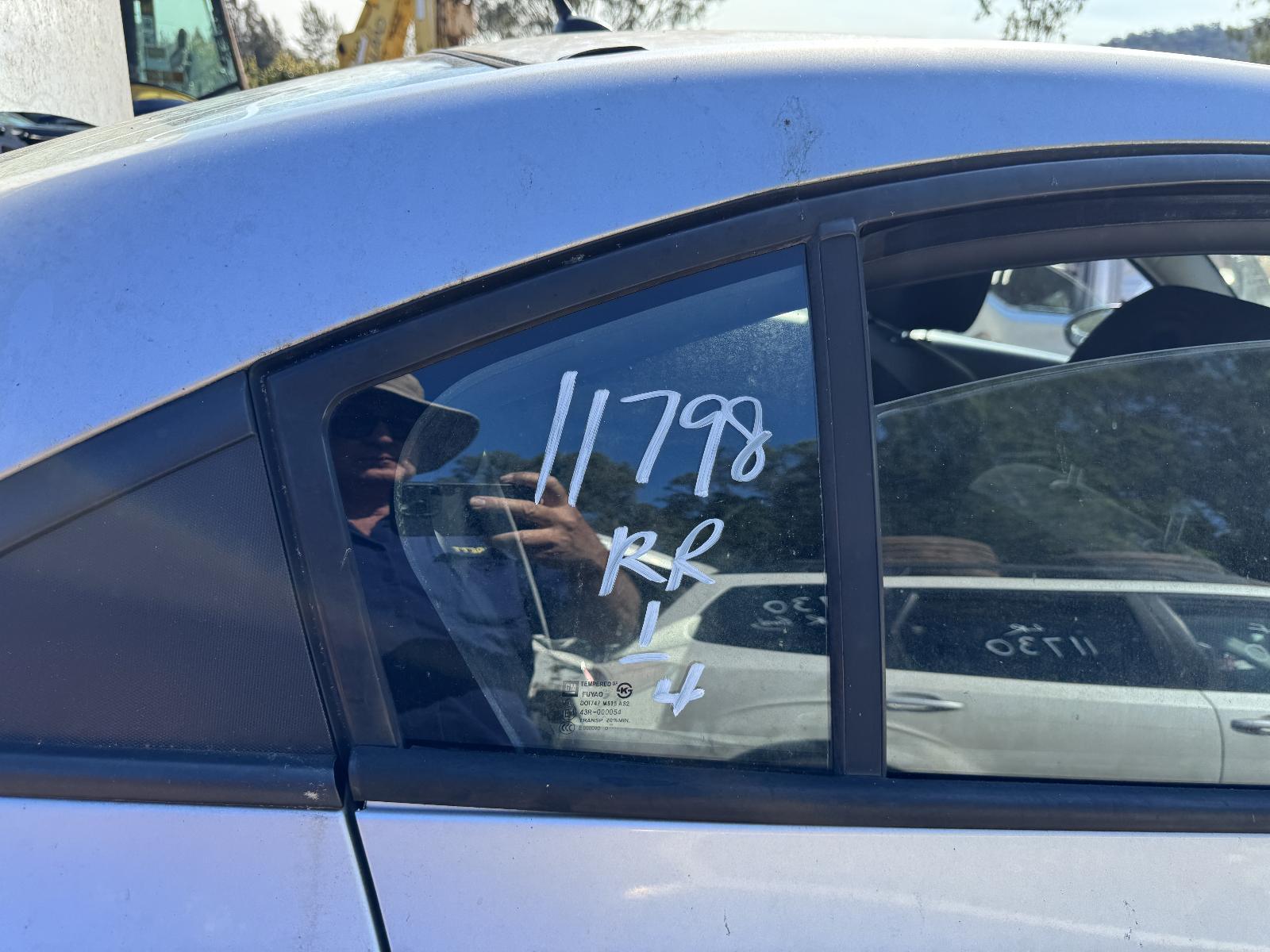 View Auto part Right Rear 1/4 Door Glass HOLDEN CRUZE 2010