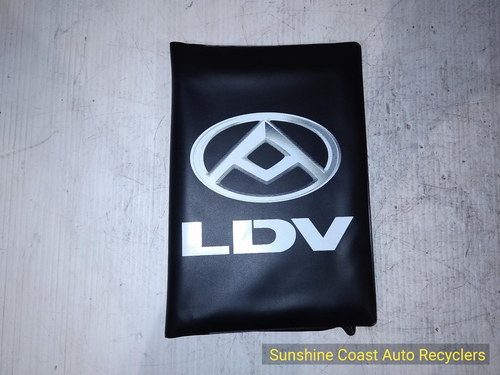 View Auto part Owners Handbook LDV T60 2020