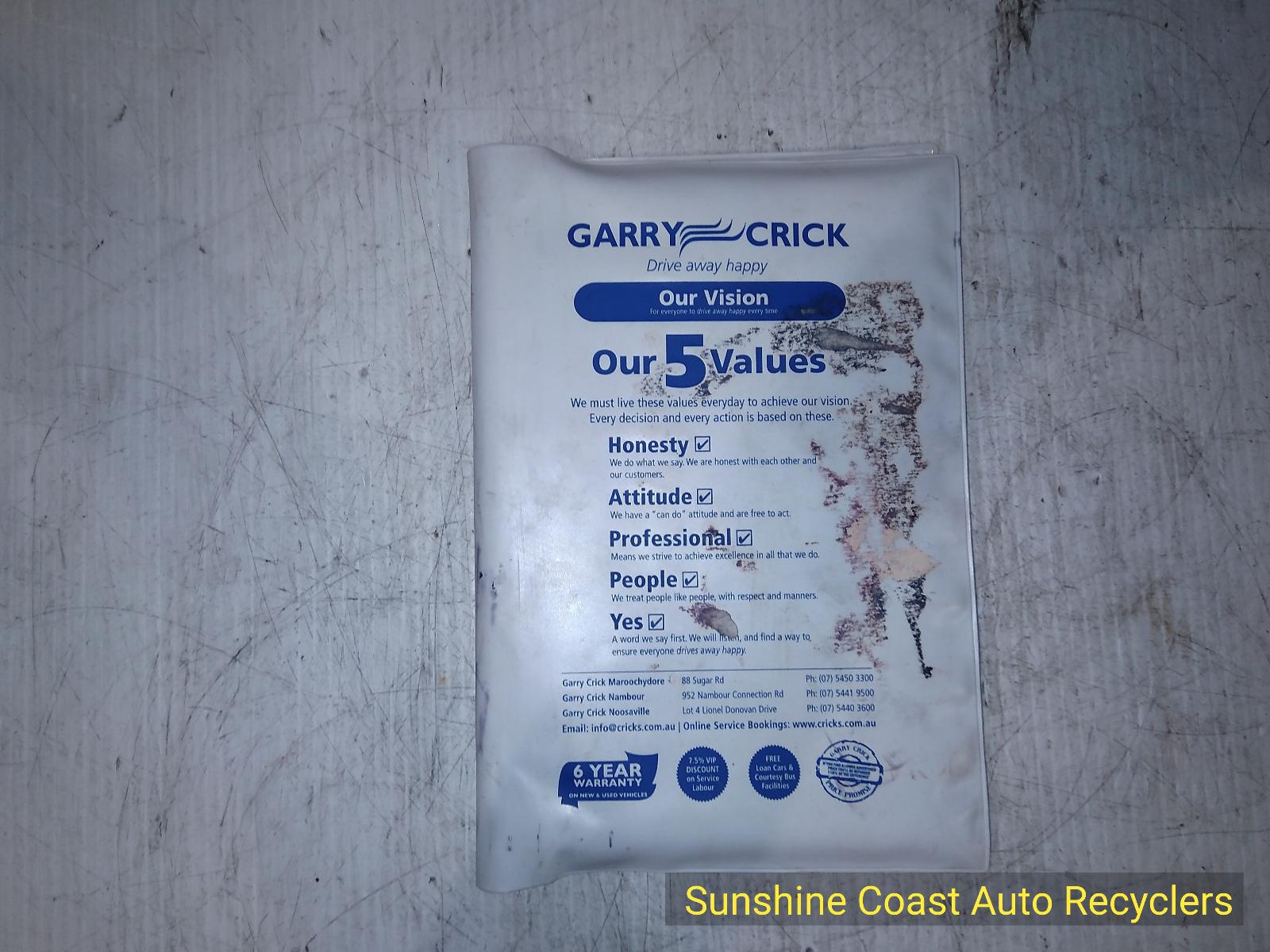 View Auto part Owners Handbook FORD ESCAPE 2010