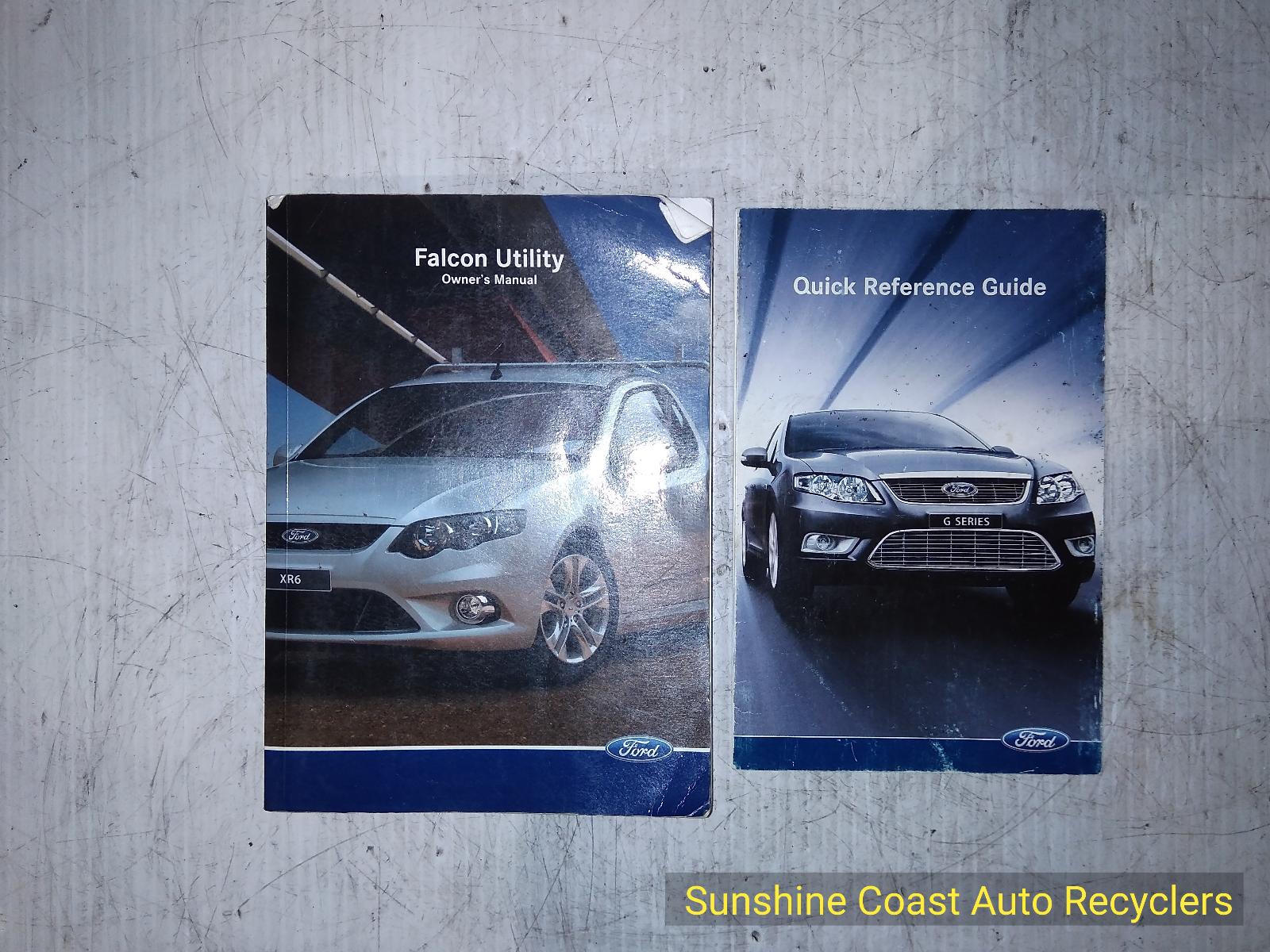 View Auto part Owners Handbook FORD FALCON 2008