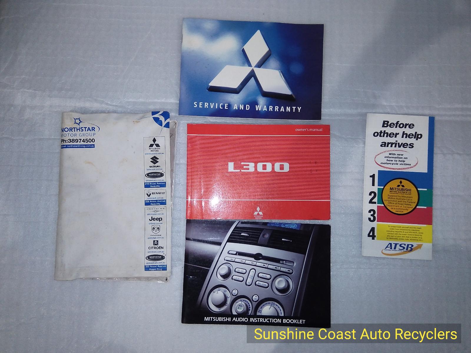View Auto part Owners Handbook MITSUBISHI L300 2007