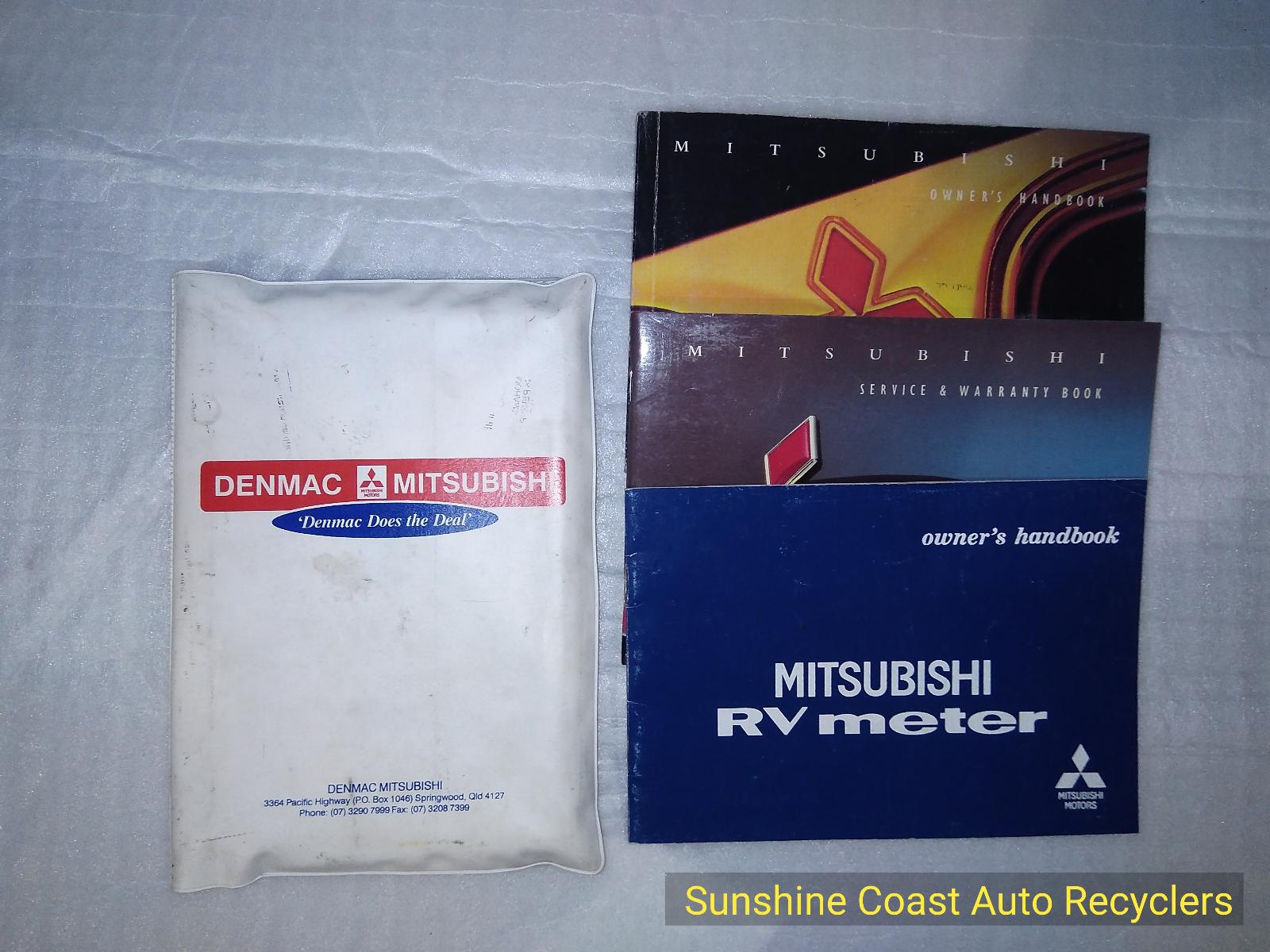 View Auto part Owners Handbook MITSUBISHI PAJERO 2002