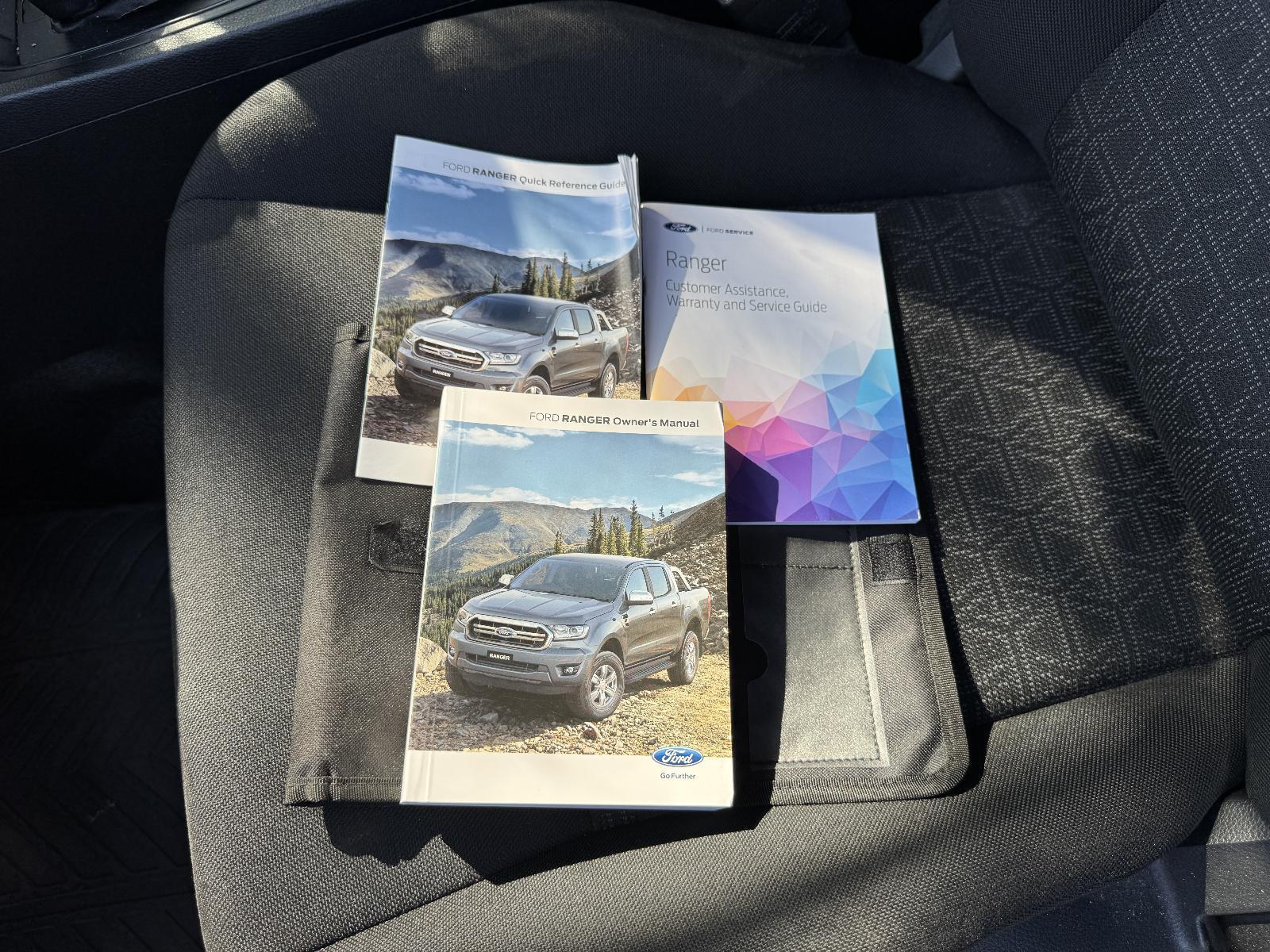 View Auto part Owners Handbook FORD RANGER 2019